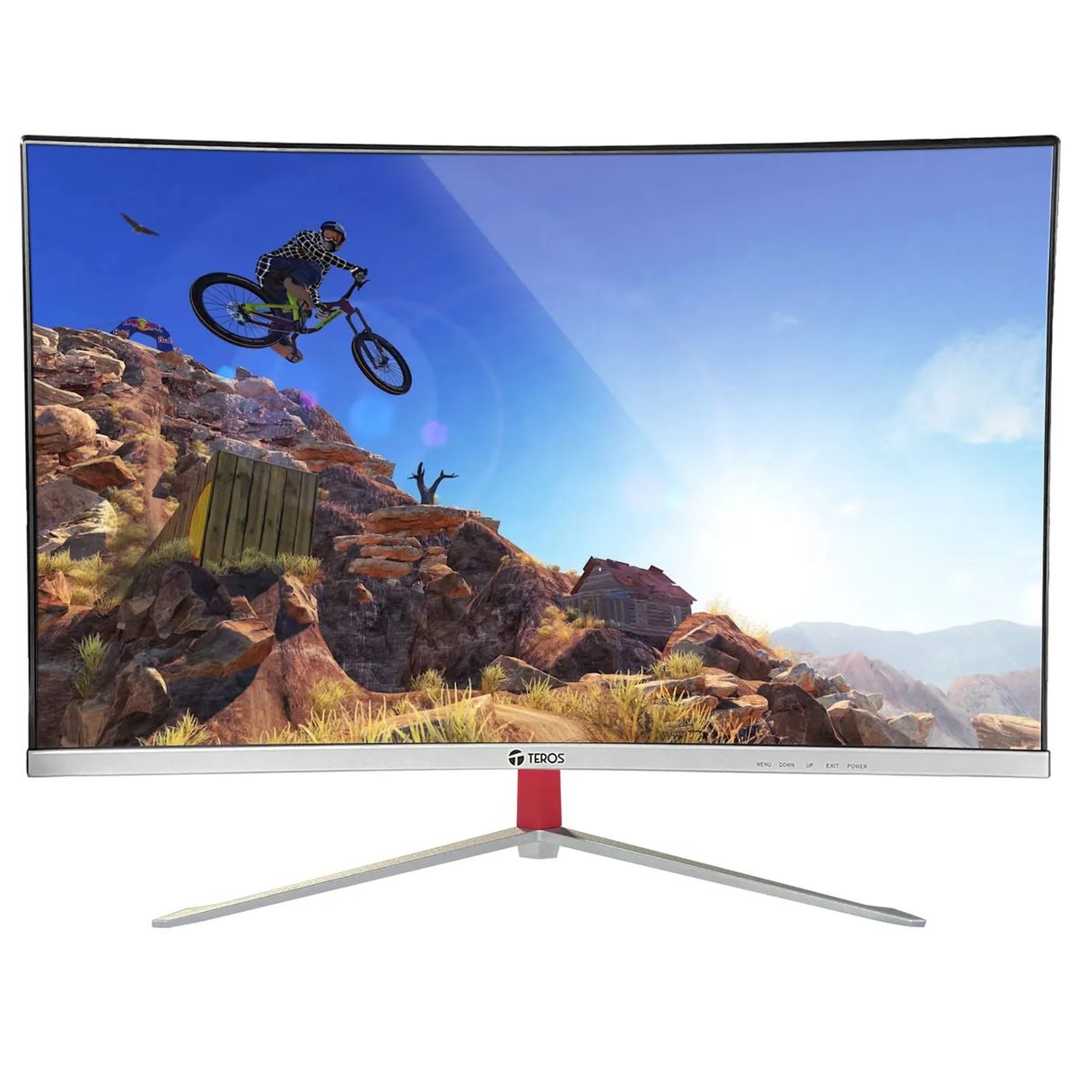 TEROS - MONITOR 24 SEMI CURVO TEROS FULL HD 100HZ 1MS TE-2402S VGA HDMI