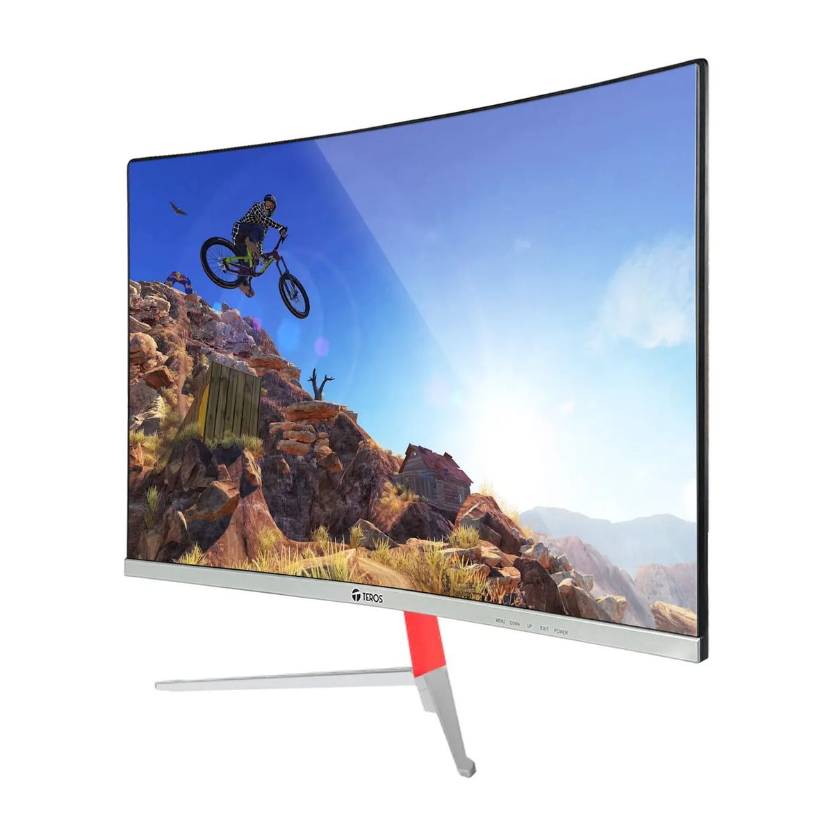 TEROS - MONITOR 24 SEMI CURVO TEROS FULL HD 100HZ 1MS TE-2402S VGA HDMI