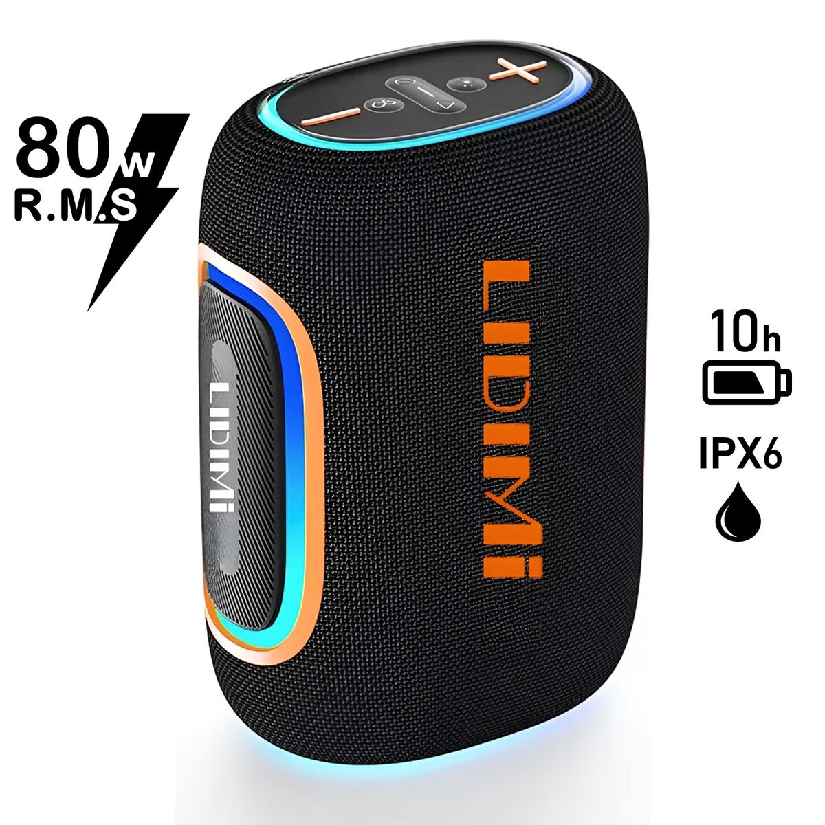 LIDIMI - Parlante Bluetooth 80W Lidimi LD-S849AC Corriente 220V USB