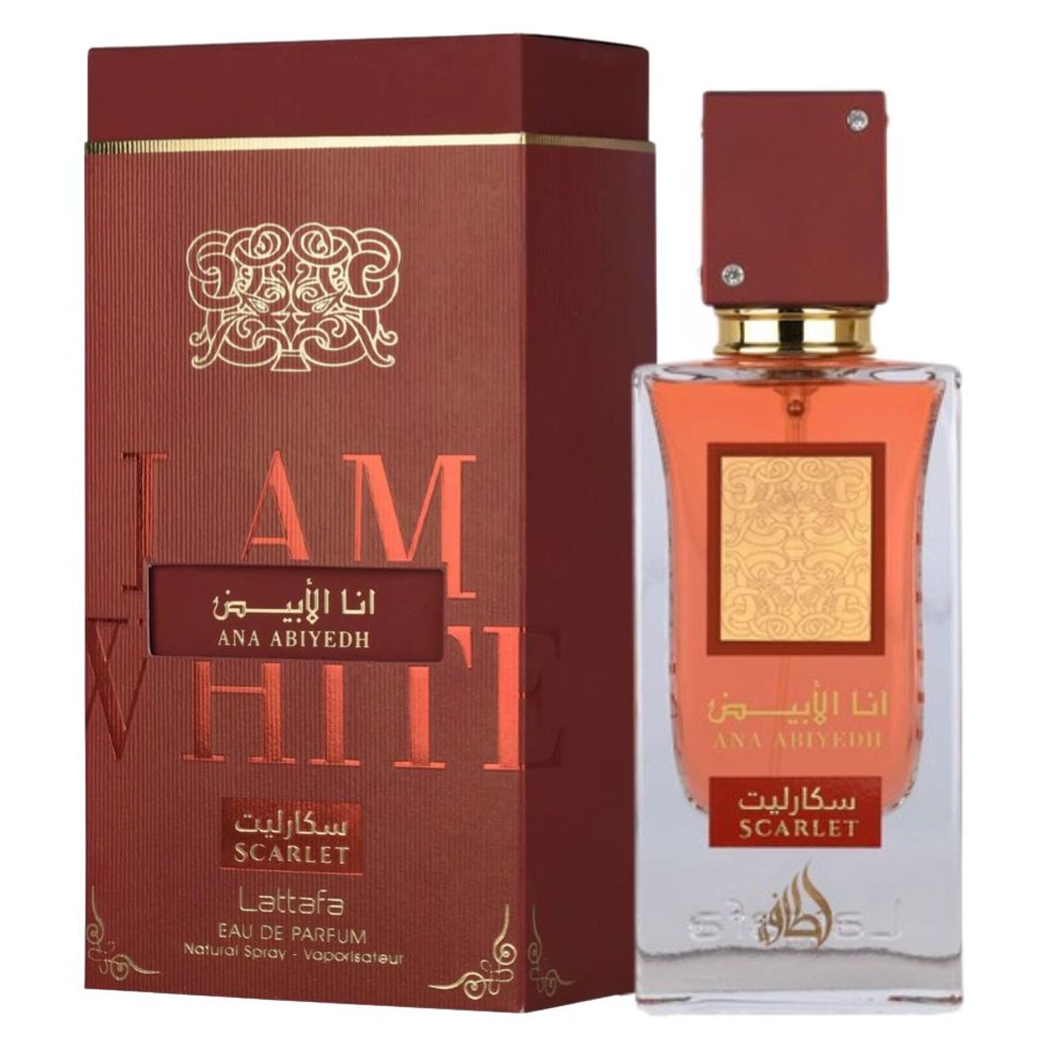 LATTAFA - Lattafa Ana Abiyedh Scarlet Eau de Parfum 60 ml