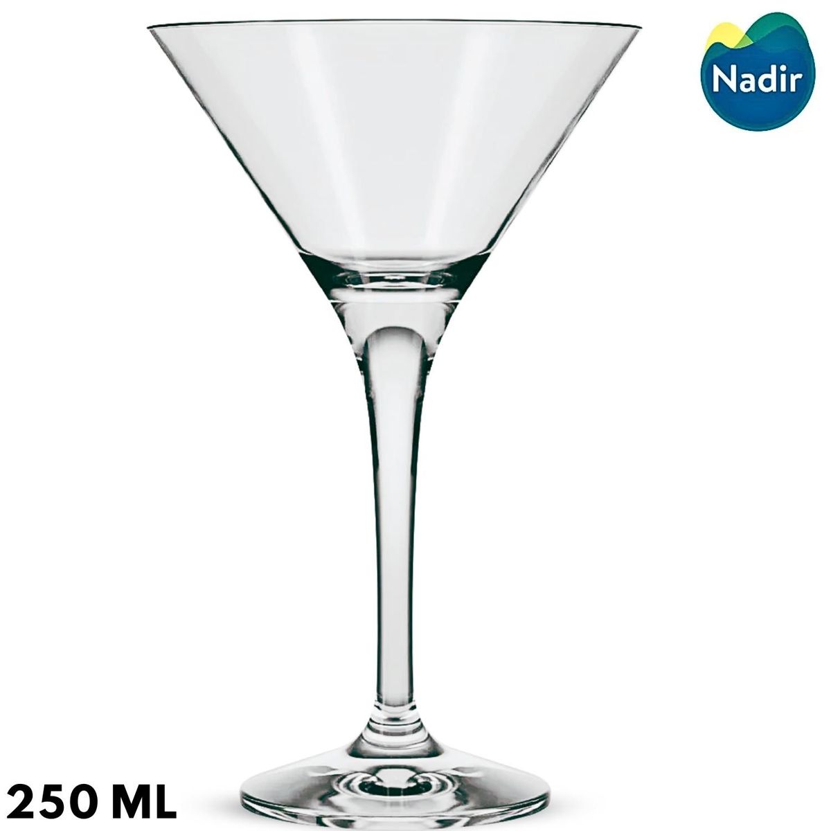 NADIR - Copa Windsor Martini 250 ML Por 6 Piezas - Nadir