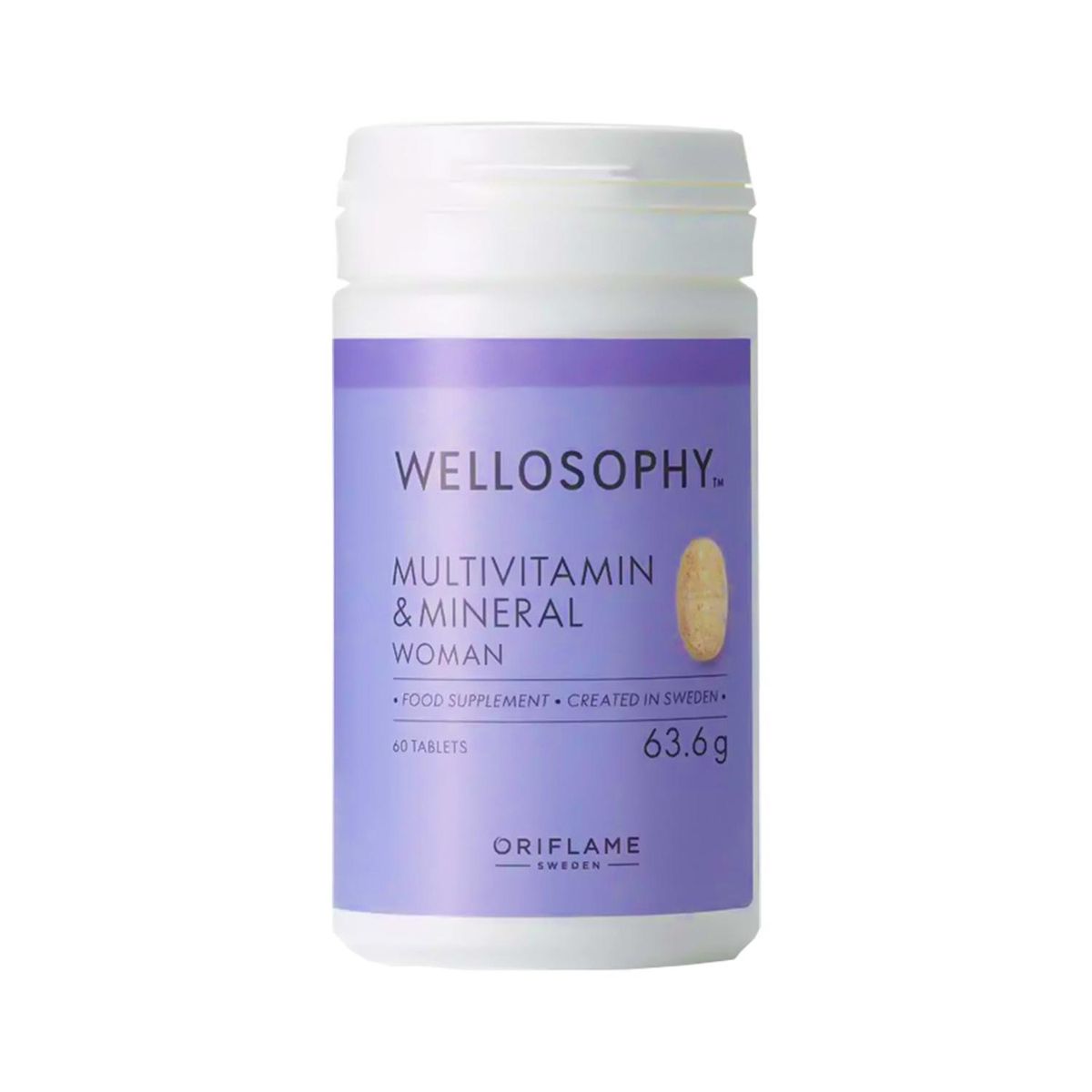 ORIFLAME - Multivitamínico Extracto Granada Mujer 60 Tabletas Wellosophy