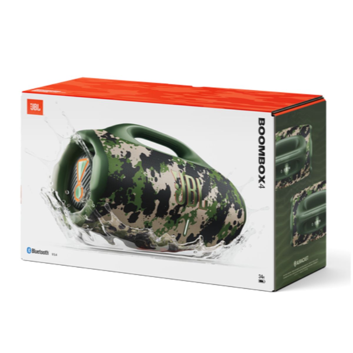 JBL - JBL BOOMBOX 4 CAMUFLADO BLUETOOH AURACAST 210 WATTS