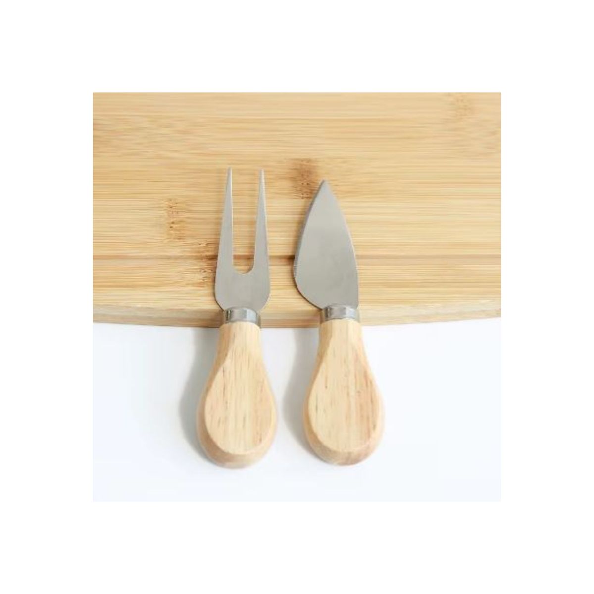 GENERICO - TABLA DE QUESOS CON ACCESORIOS DE BAMBU