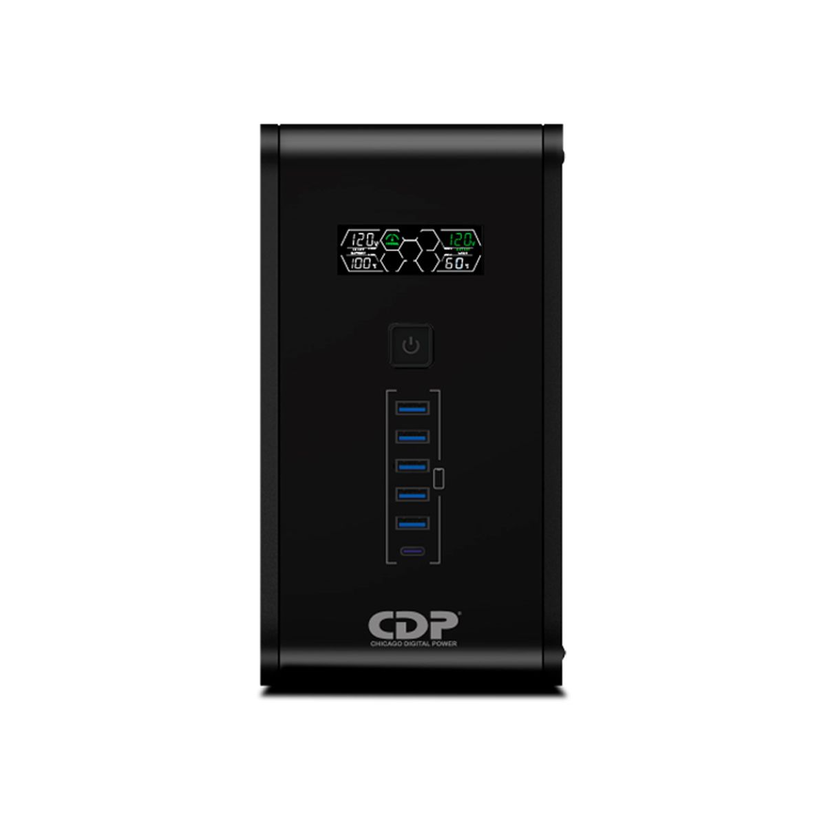 CDP - Ups 1000Va Cdp R-Smart1010I Con 4 Puertos Usb - Energía Confiable Para Tus Dispositivos