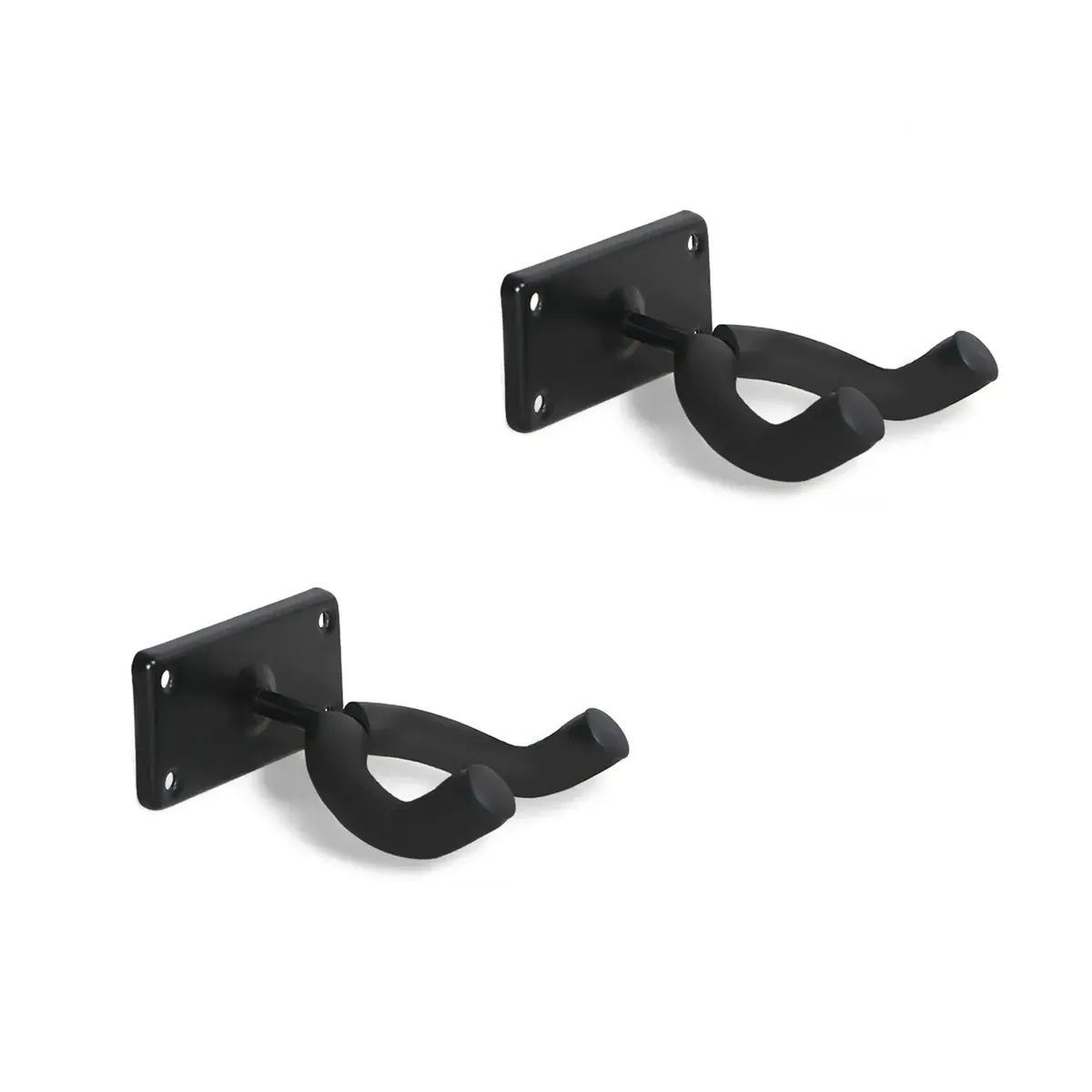 GENERICO - Pack 2 Soportes de guitarra de pared HG-13