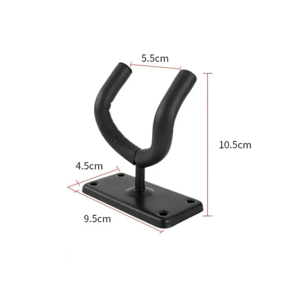 GENERICO - Pack 2 Soportes de guitarra de pared HG-13