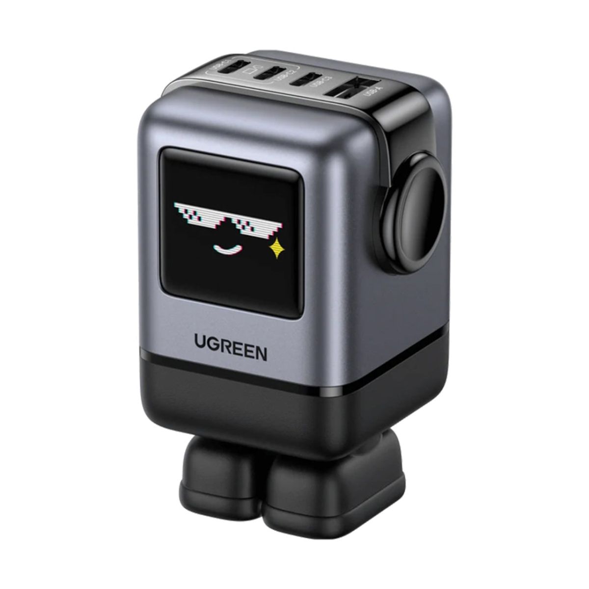UGREEN - Cargador Ugreen Nexode 100W: Carga Rápida Compacta Y Eficiente Con 4 Puertos Usb-C【Negro】
