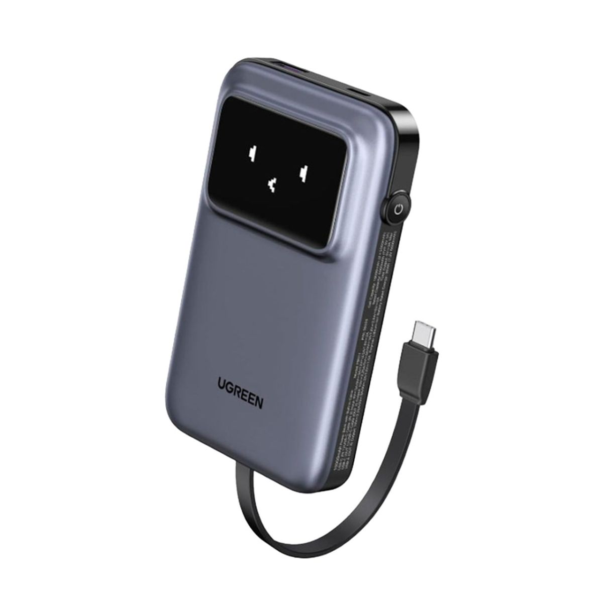 UGREEN - Cargador Portátil Ugreen 10000Mah Con Carga Rápida 30W Y Cable Usb-C - Potencia Compacta Y