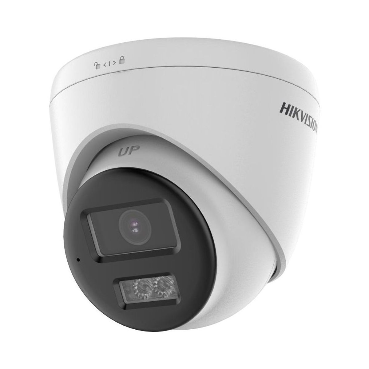 HIKVISION - Cámara Hikvision Turret 2Mp Con Luz Híbrida, Visión Nocturna 40M, Audio Bidireccional, 2.8