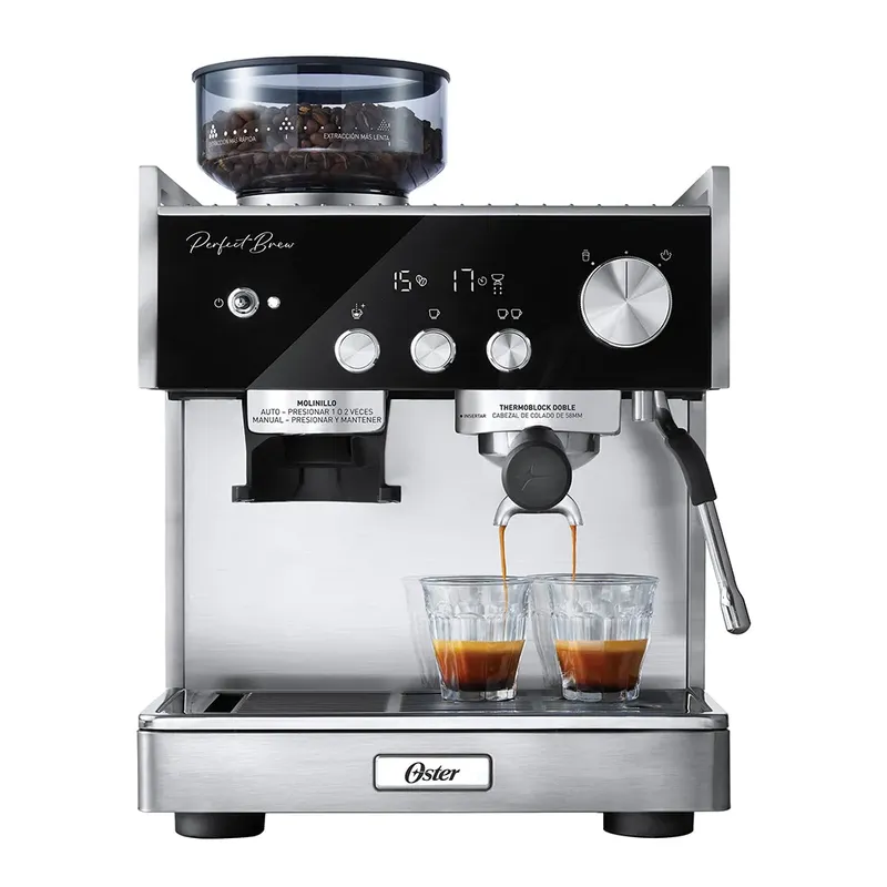 OSTER - Oster Bvstem7400 Cafetera Automatica Espresso Barista Molinillo 28l