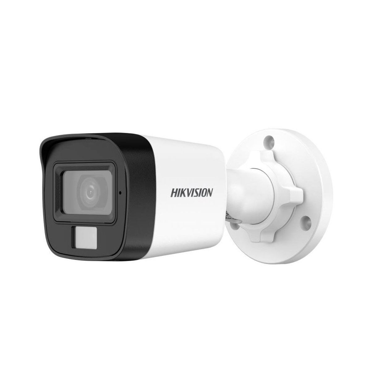 HIKVISION - Cámara Hikvision Bullet 2Mp Con Visión Nocturna Ir 25M Y Audio, 2.8Mm Para Vigilancia Efec