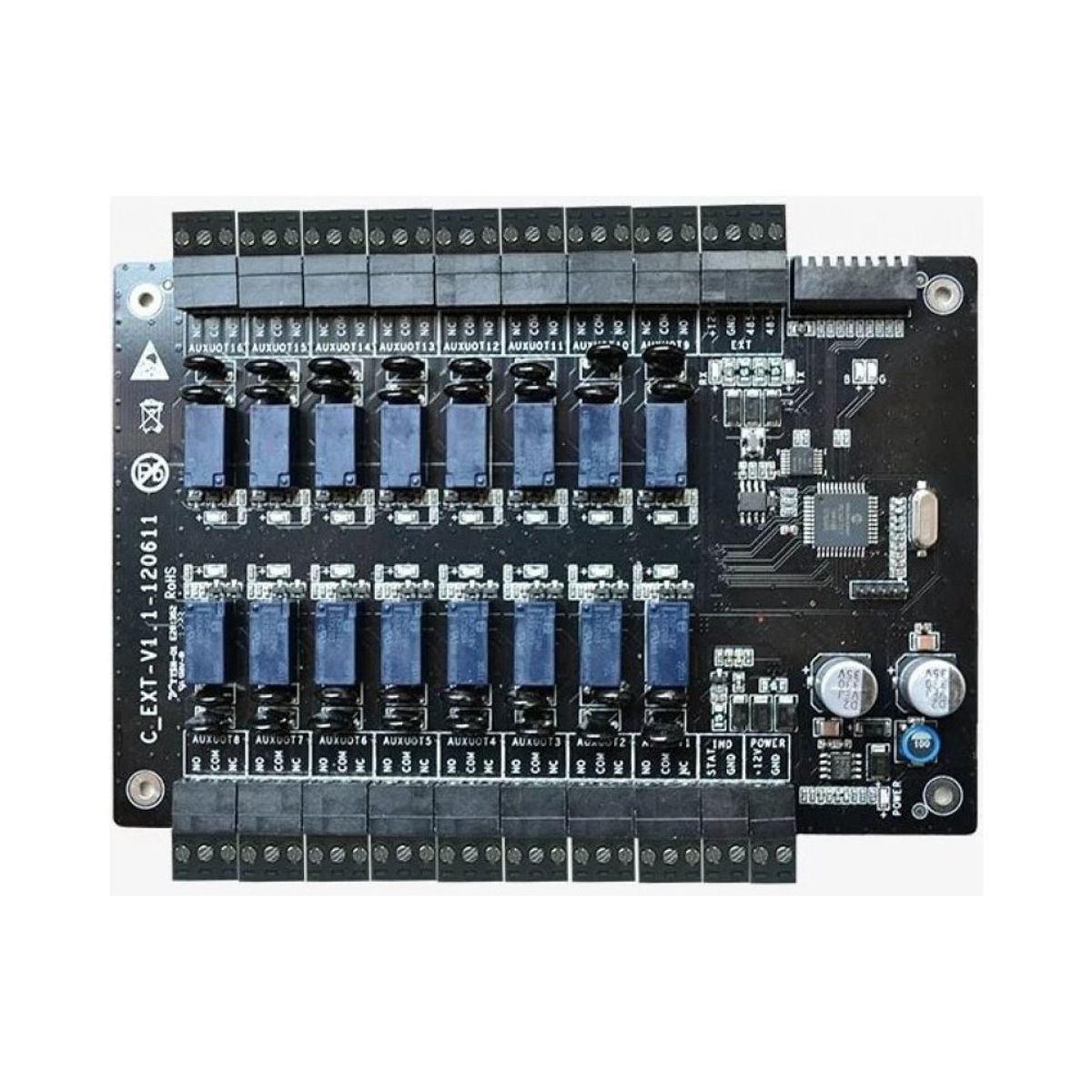 GENERICO - Tarjeta Expansora Zkteco Ex16 Para Control De Acceso 16 Pisos