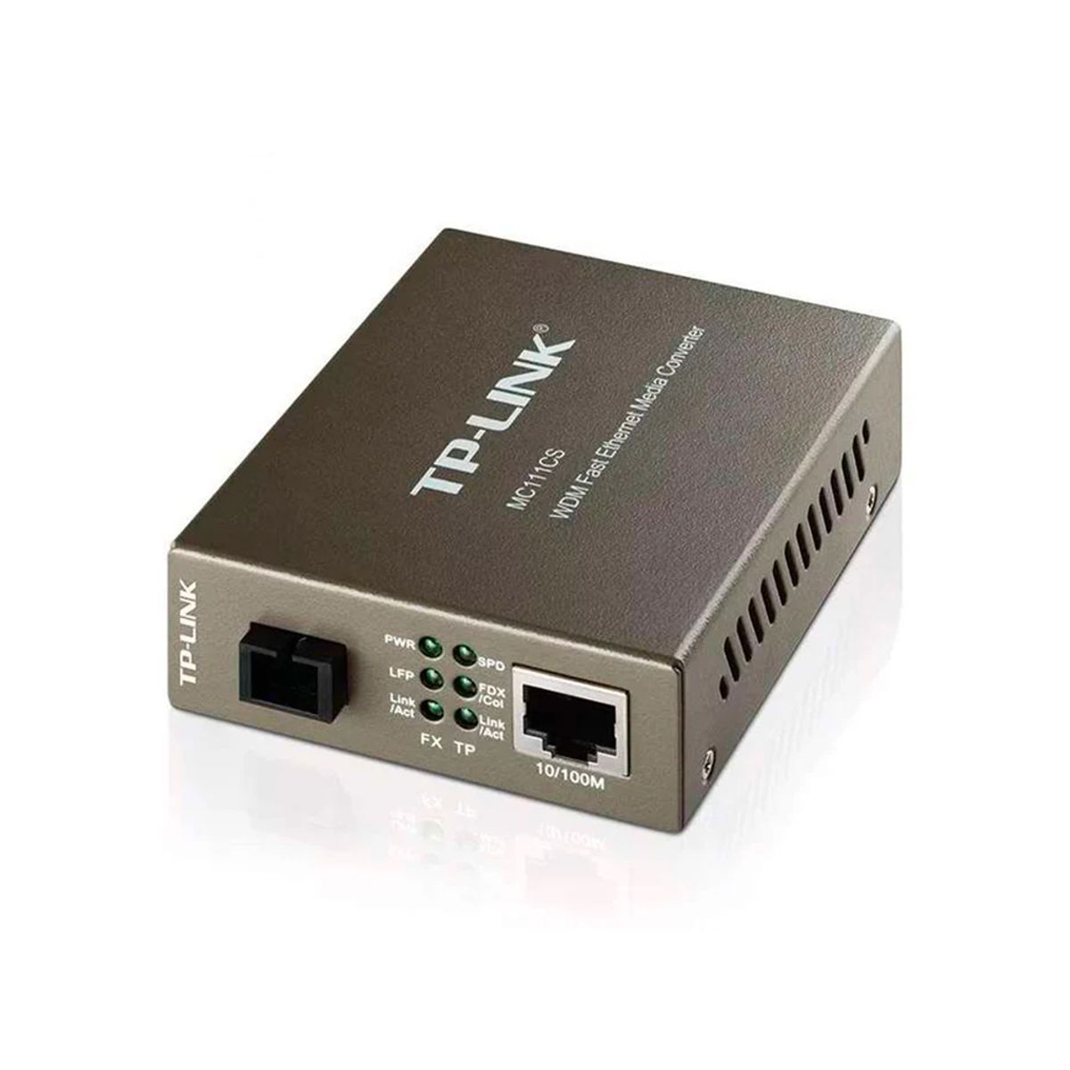 GENERICO - Convertidor Tp-Link A Fibra Óptica 10/100 Rj45 Monomodo Cs - Conexión Rápida Y Eficiente