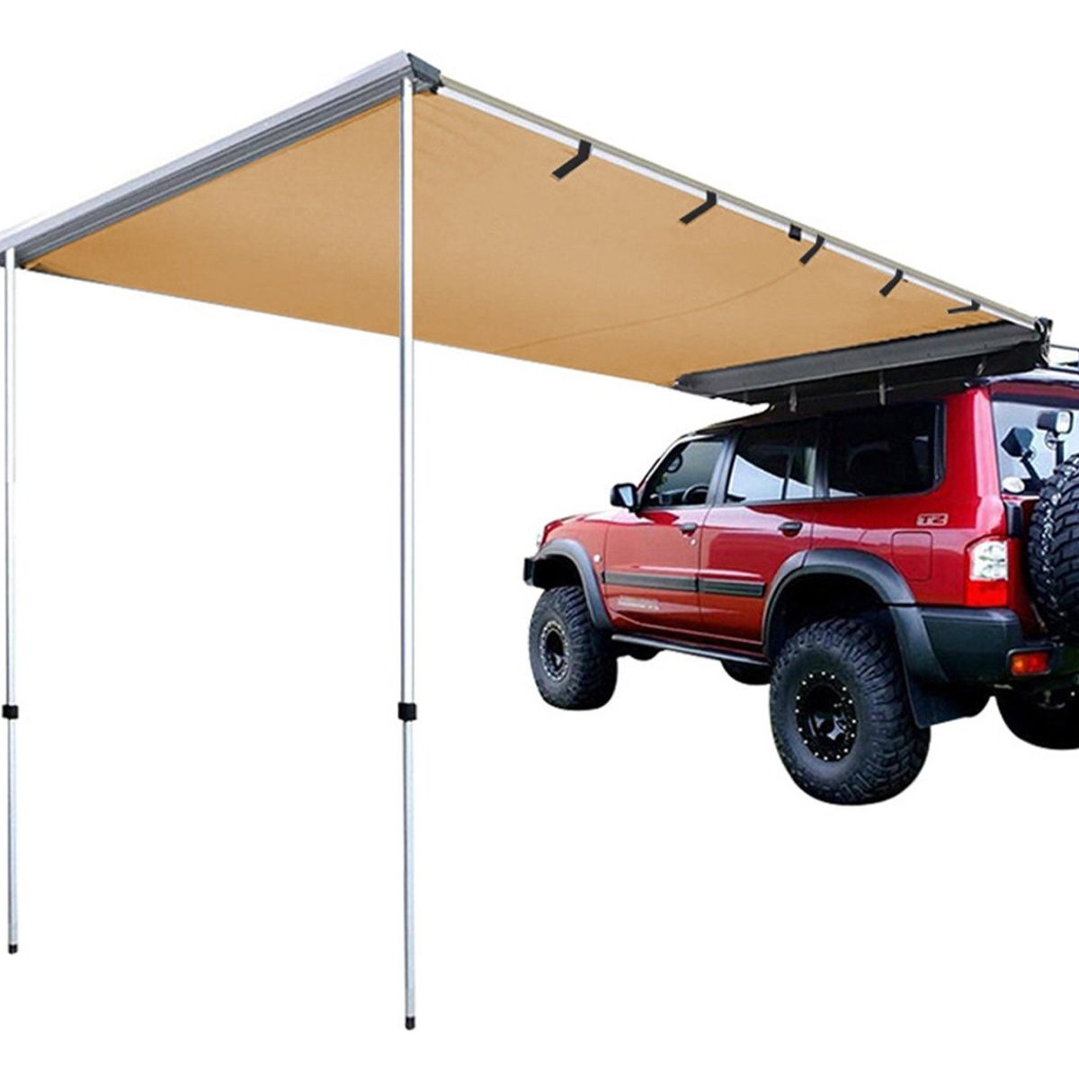 QUICK - Toldo Camping Lateral Para Auto Techo Xroad