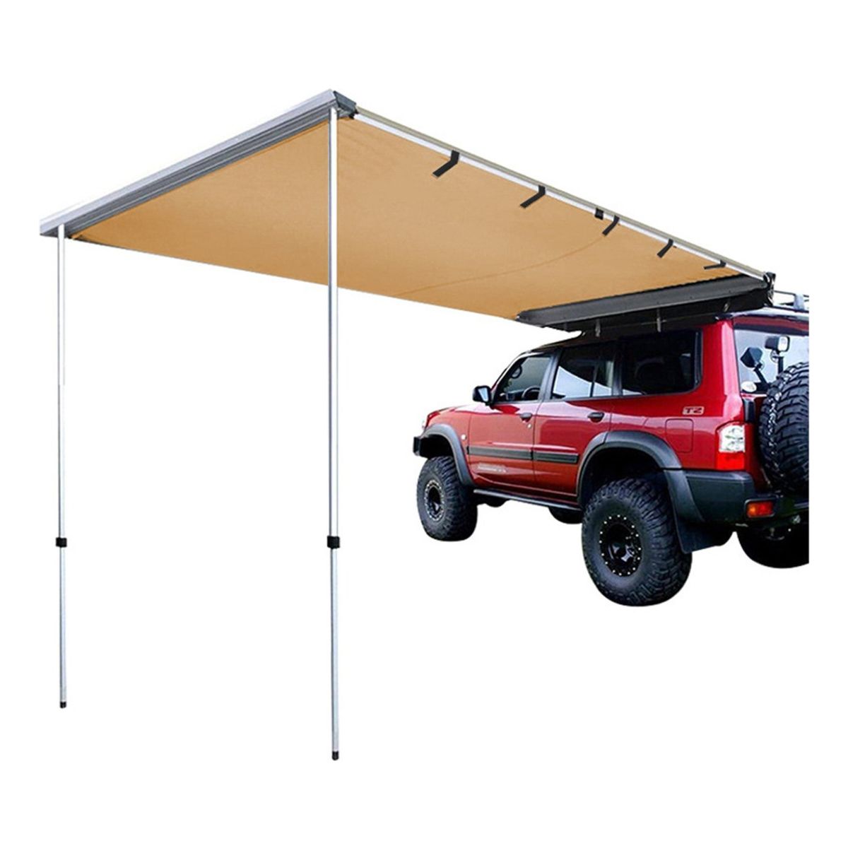 QUICK - Toldo Camping Lateral Para Auto Techo Xroad