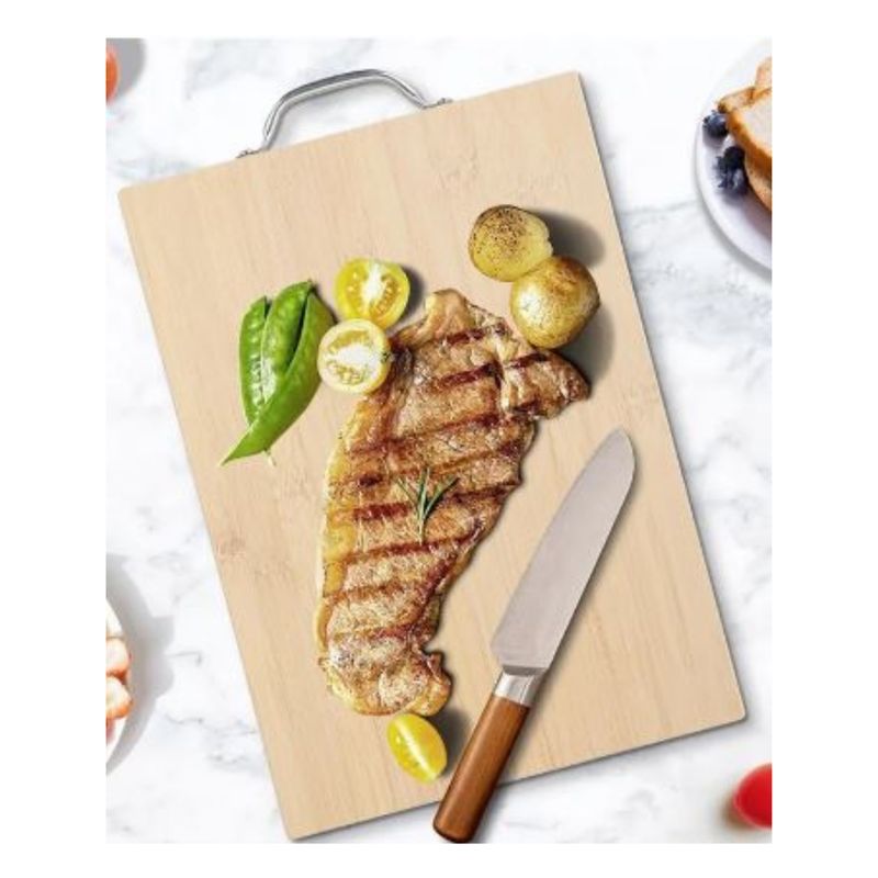 GENERICO - Tabla de Picar Cocina Bambú