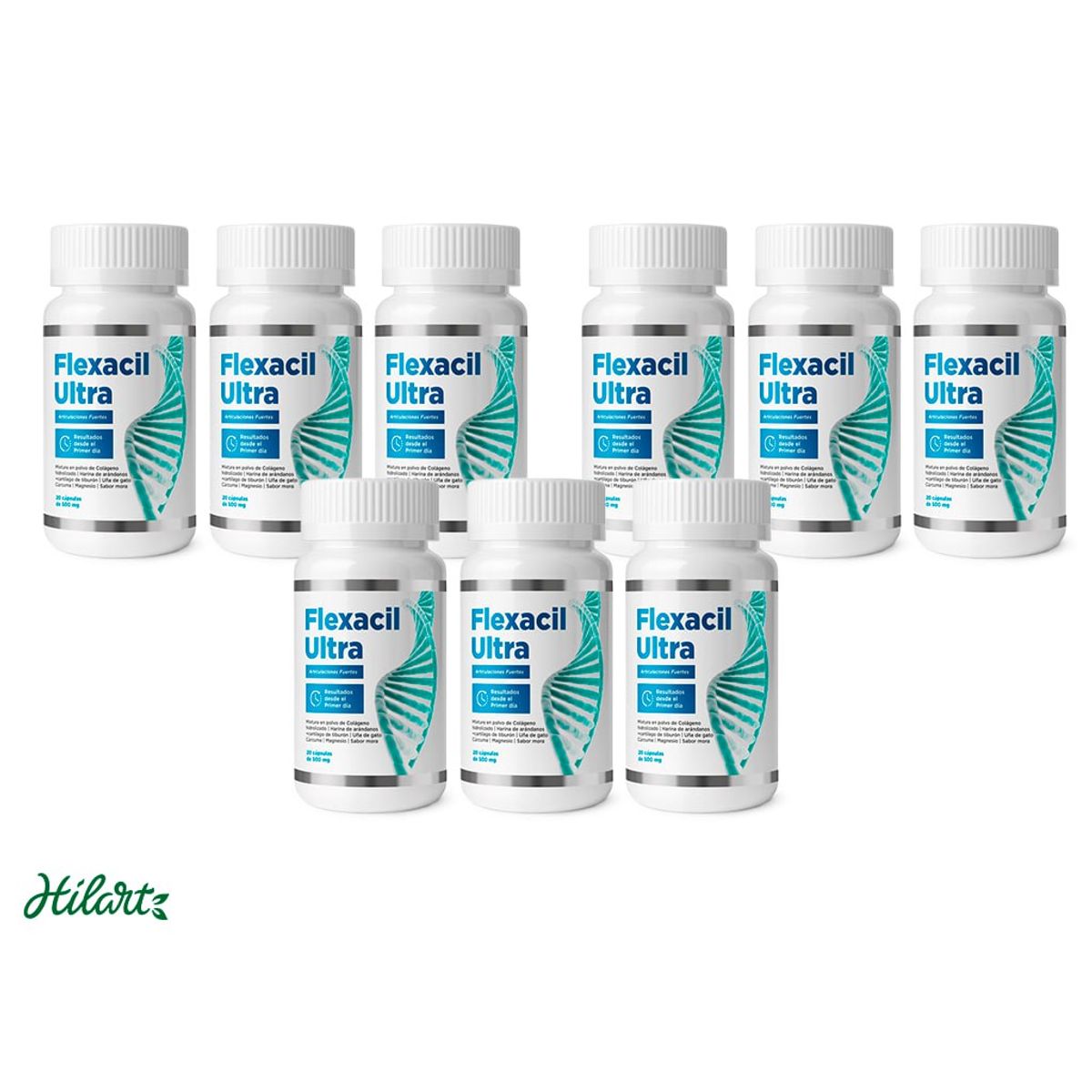 FLEXACIL - FLEXACIL ULTRA - pack x 9 - para molestias articulares y óseas