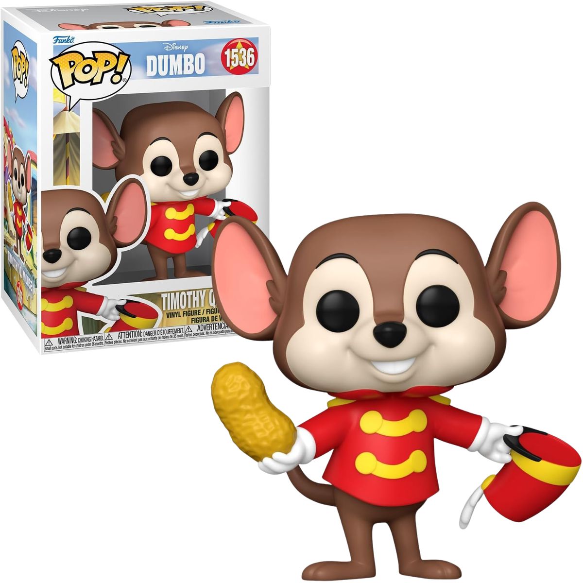 FUNKO - Timothy Q Mouse Funko Pop 1536 Dumbo Original Disney ratón