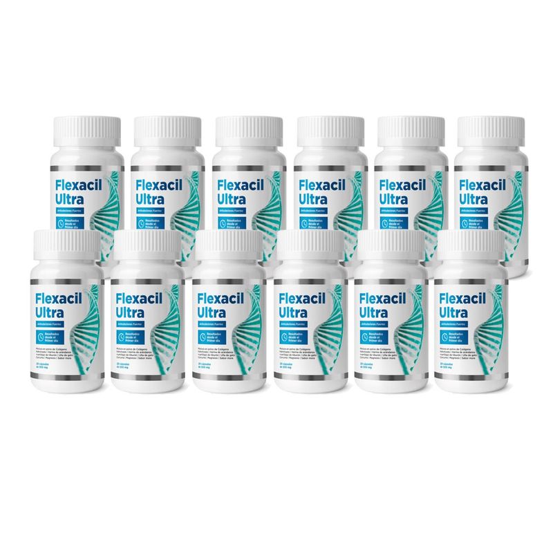 FLEXACIL - FLEXACIL ULTRA - pack x 12 - para molestias articulares y óseas