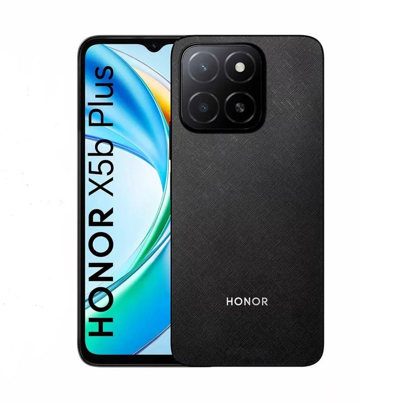 HONOR - HONOR X5B PLUS 4GB+256GB NEGRO - ENTREGA INMEDIATA