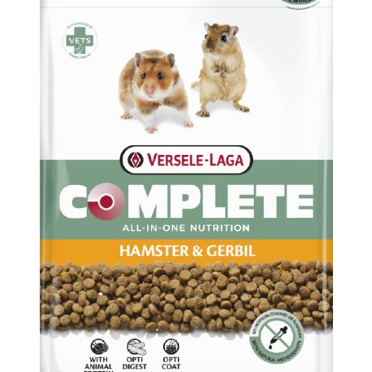 GENERICO - Versele Laga Hamster & Gerbil 500g Comida Alimento Hamster