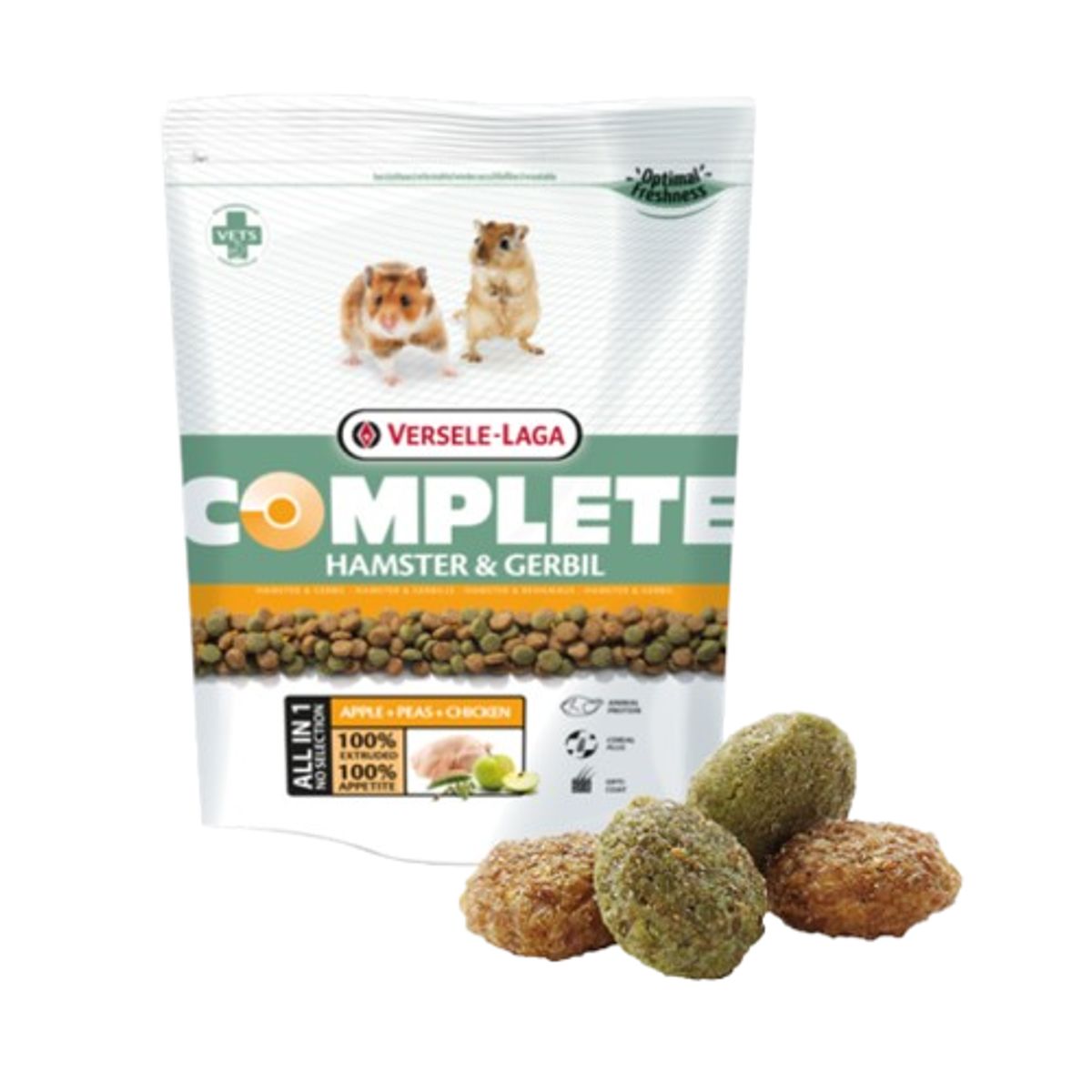 GENERICO - Versele Laga Hamster & Gerbil 500g Comida Alimento Hamster