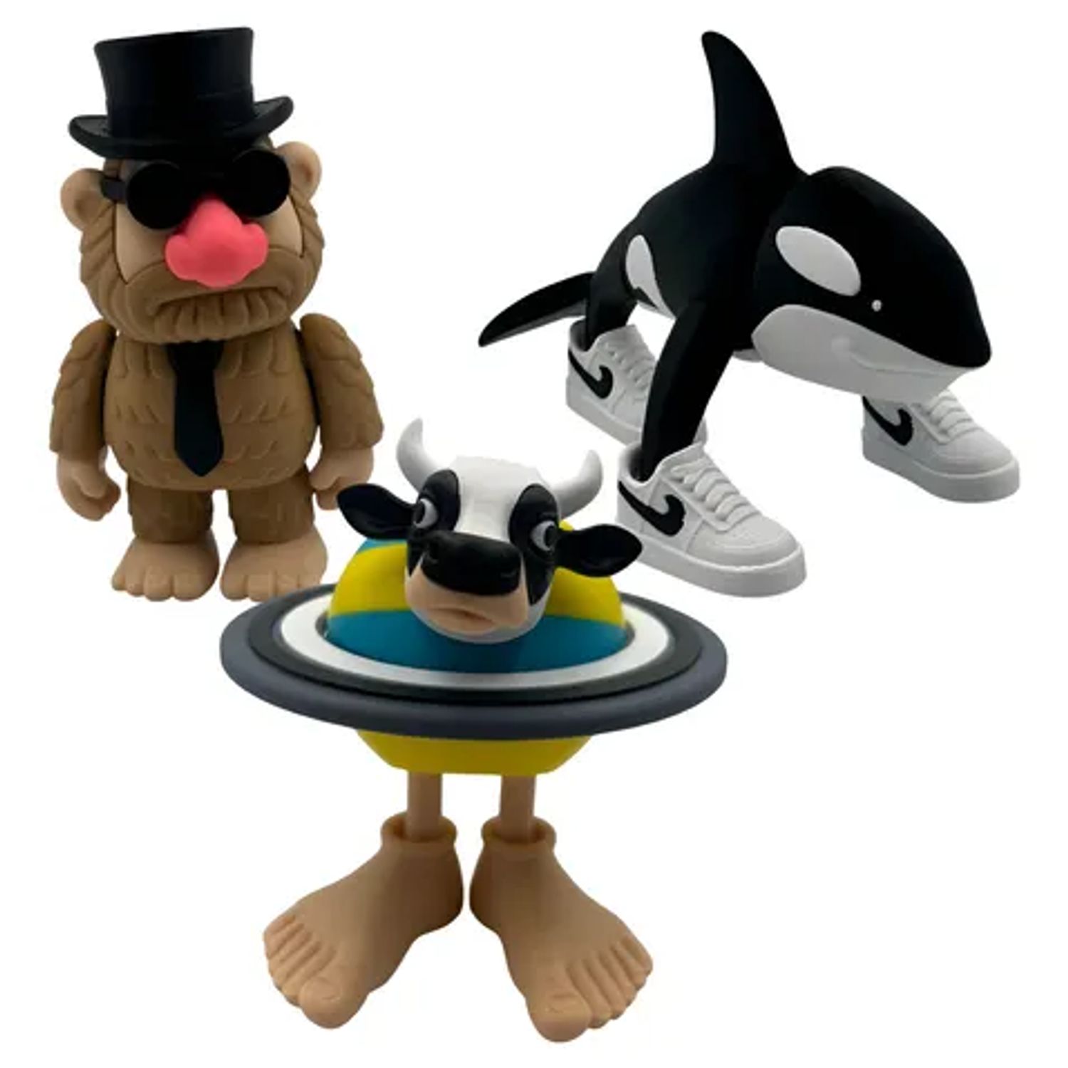 KUKUShining Figuras Brainrot Italian – Modelo Coleccionable De La Vaca Saturno, Divertido Y Original