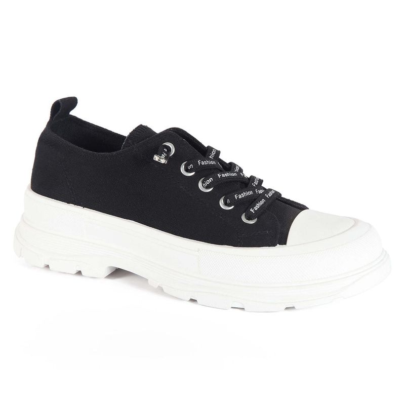 STHEF - ZAPATILLA MUJER STHEF URBANA NEGRO 7568 TXTL