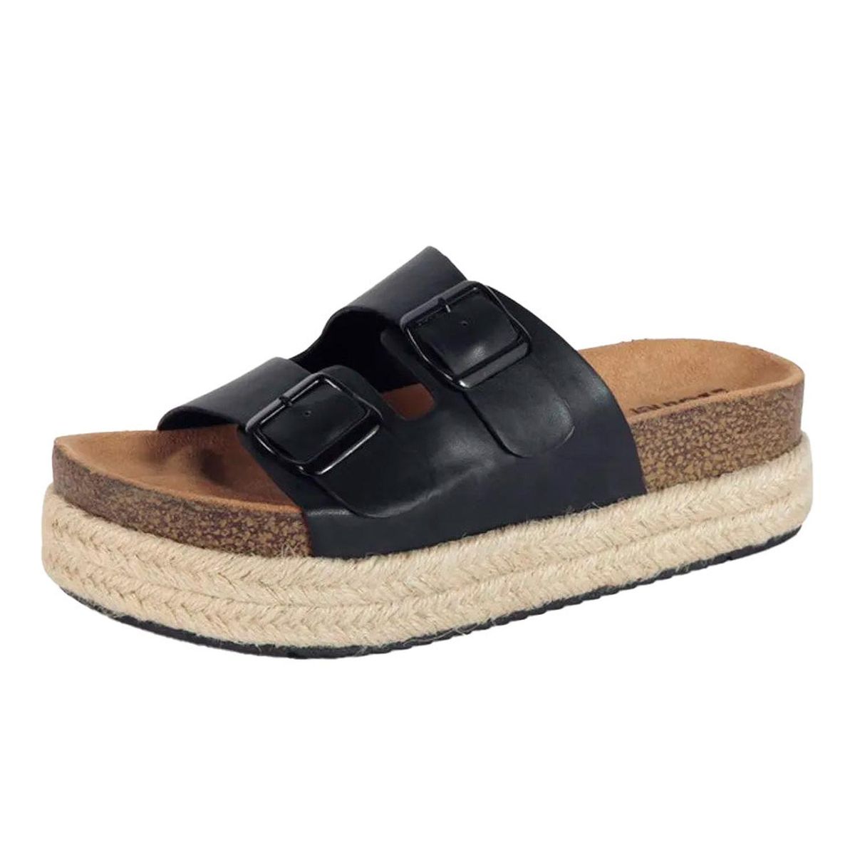 STHEF - SANDALIA MUJER STHEF CASUAL NEGRO 7514 SNTC