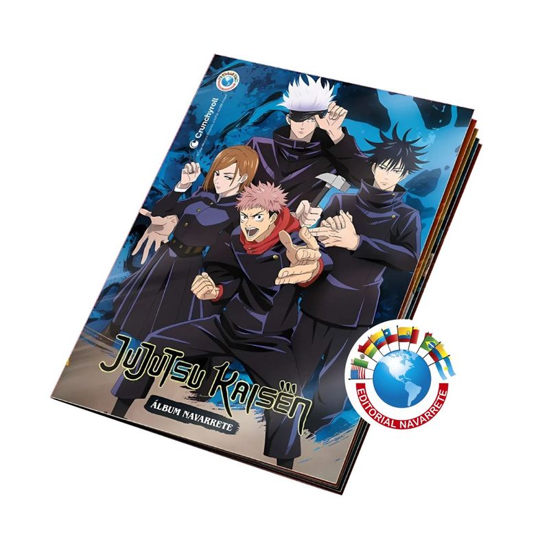 GENERICO - ALBUM TAPA BLANDA JUJUTSU NAVARRETE