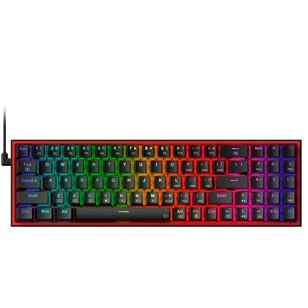 REDRAGON - Combo Redragon 2 en 1 Teclado Mecánico Pollux + Mouse Trident RGB