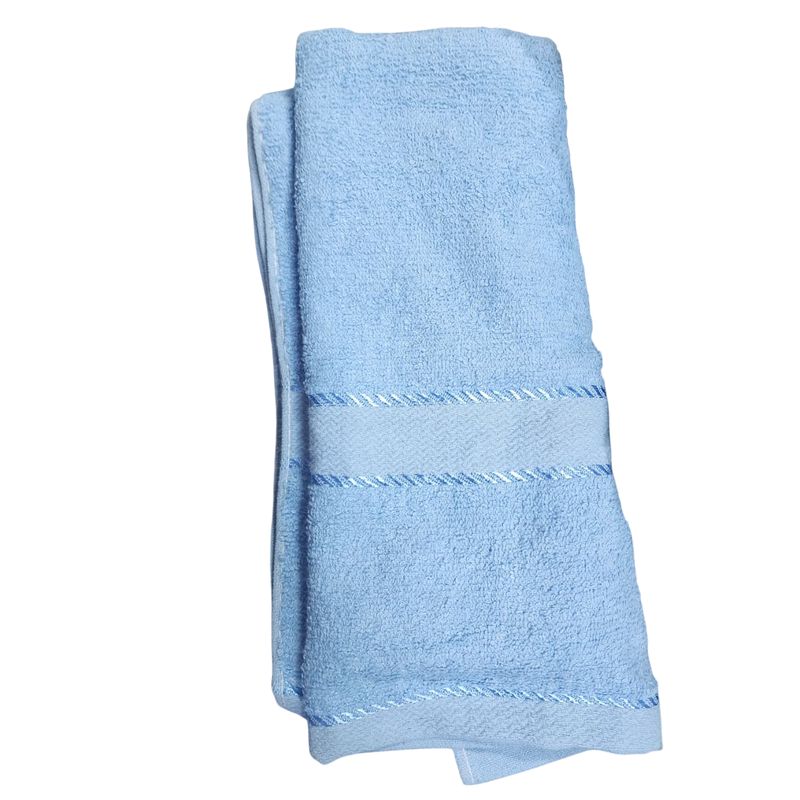 GENERICO - Toalla de baño suave color Celeste - 140x68cm