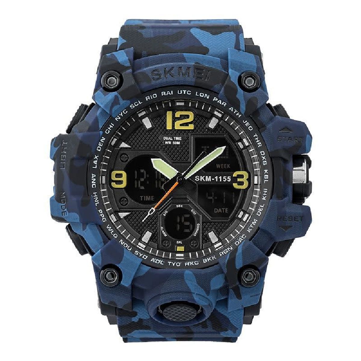SKMEI - Skmei - Reloj 1155BCMBU Digital para Hombre