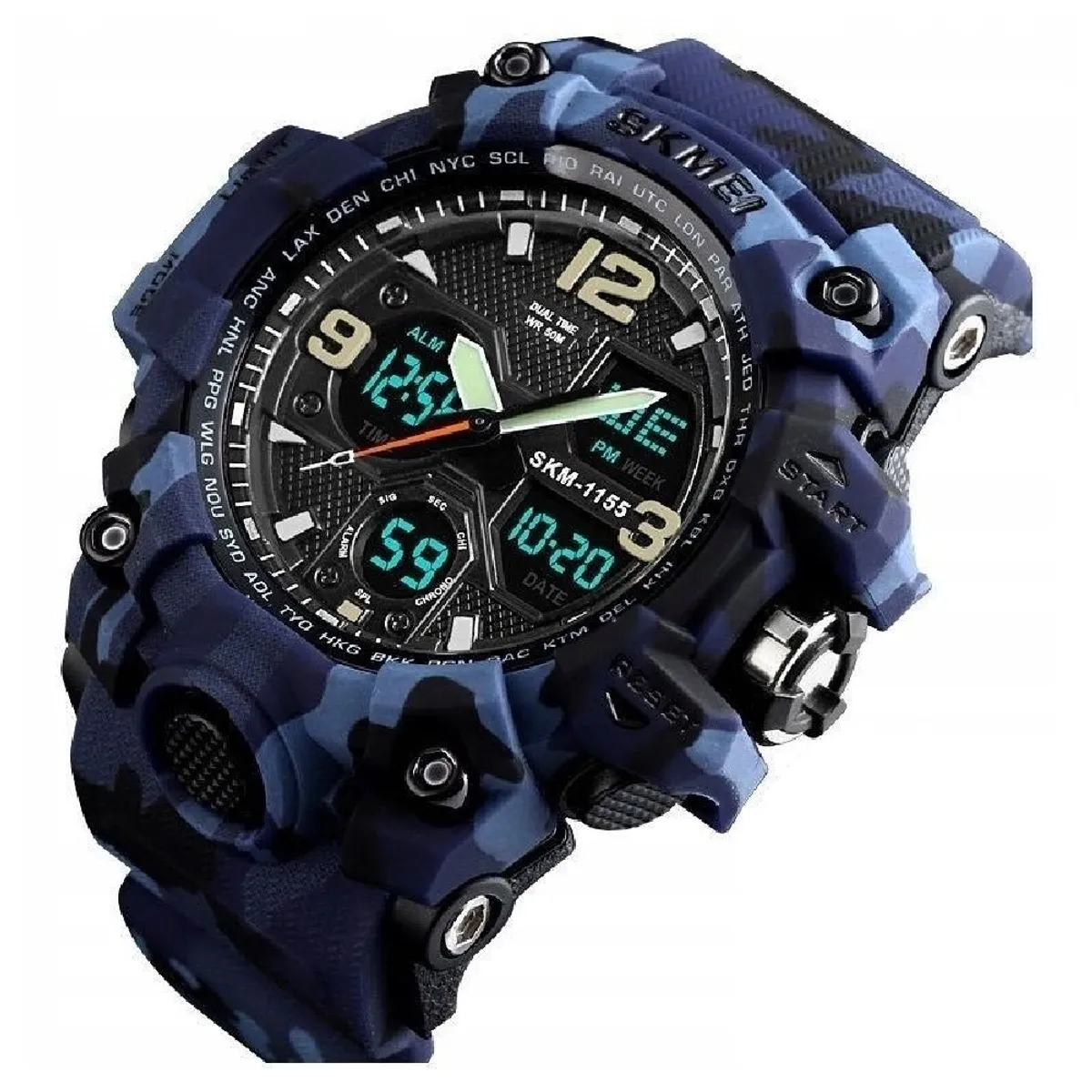 SKMEI - Skmei - Reloj 1155BCMBU Digital para Hombre