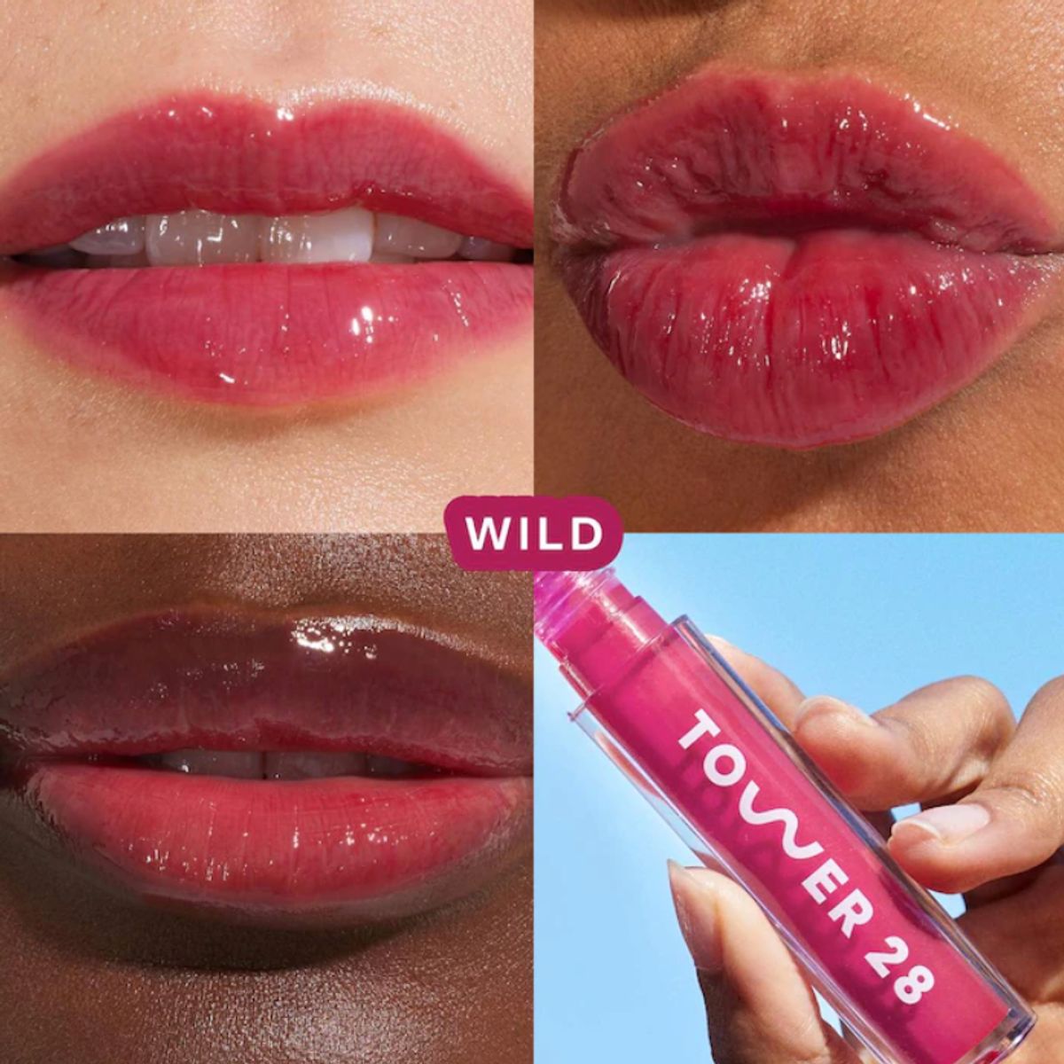 TOWER 28 BEAUTY - Aceite Labial Hidratante - Wild Tower 28