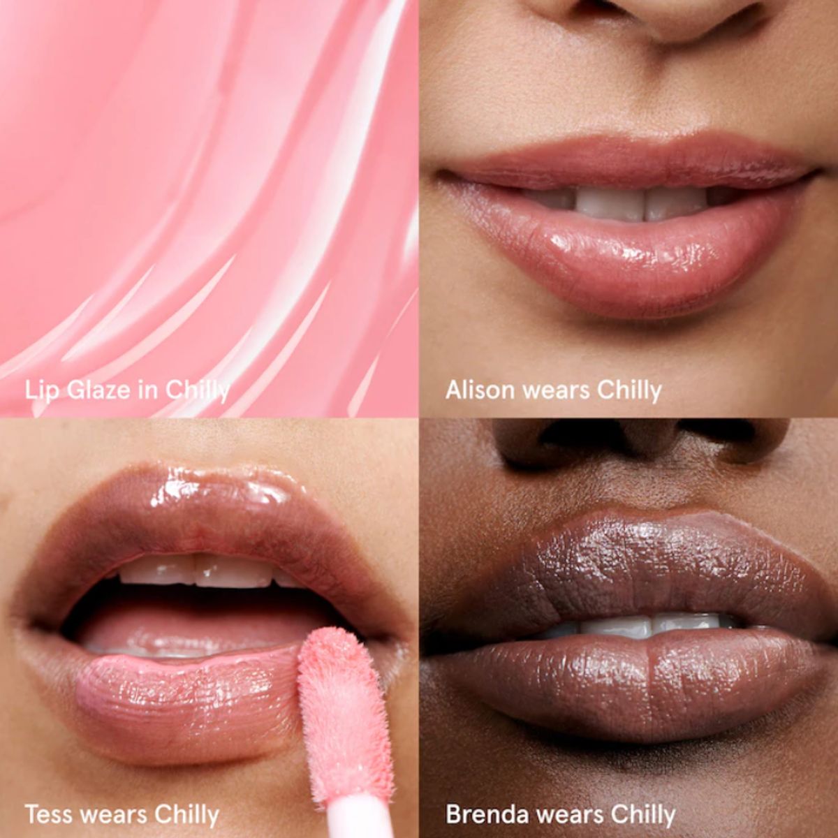 GLOSSIER - Aceite Labial Hidratante Lip Glaze - Chilly Glossier