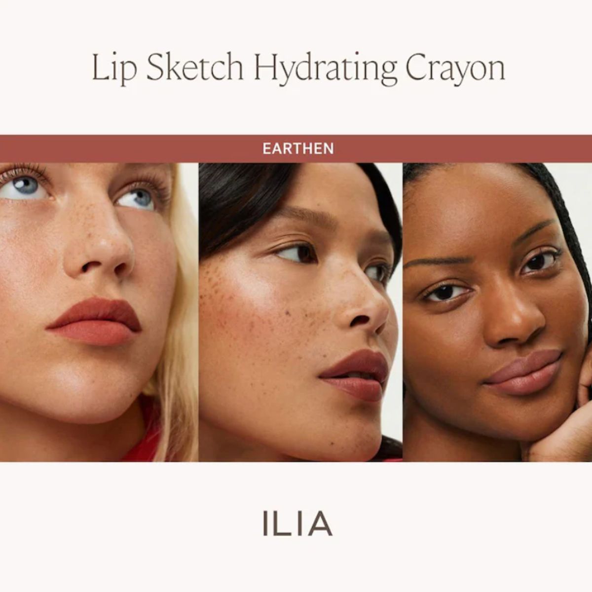 ILIA - Labial + Delineador Hidratante - Marrón terracota ILIA