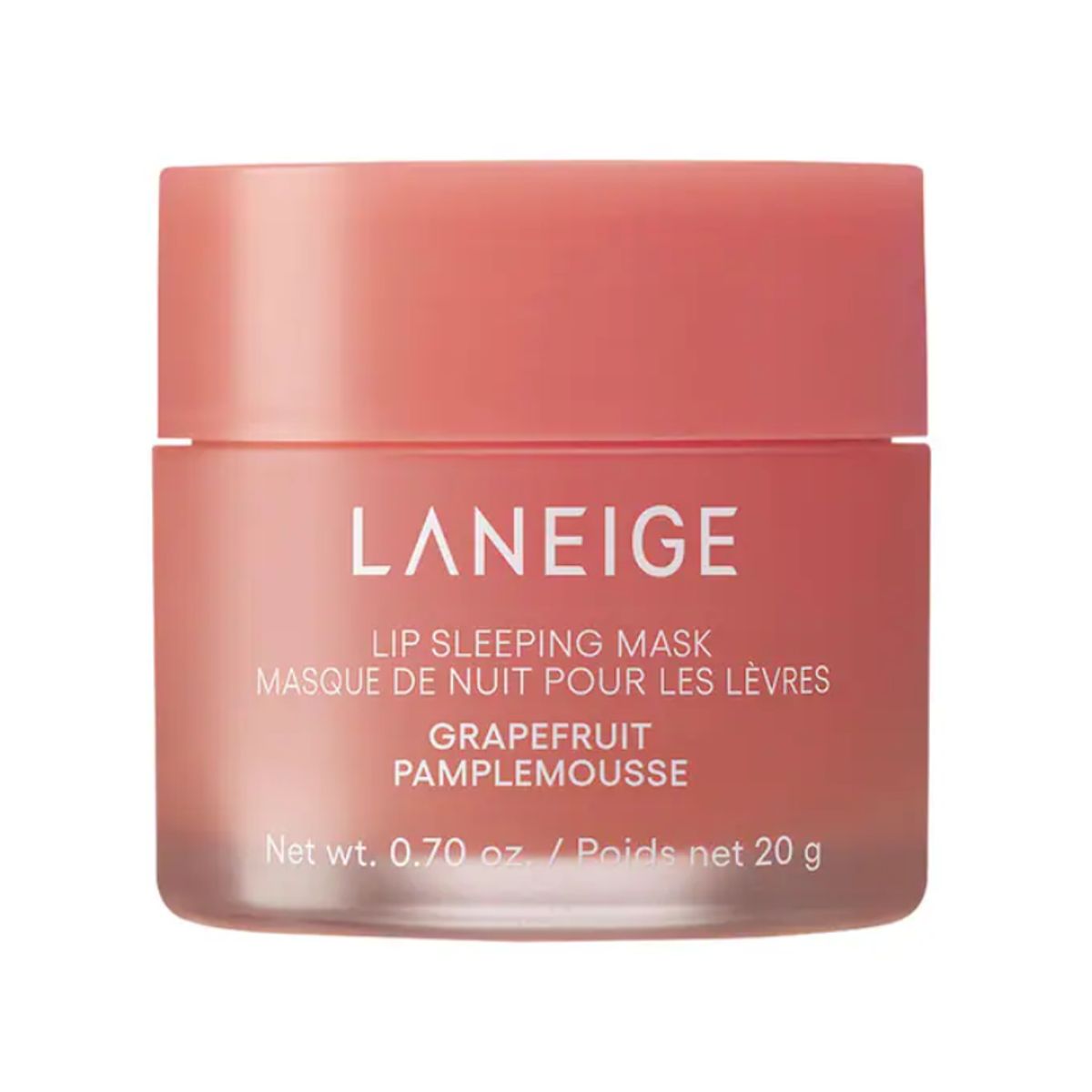 LANEIGE - Mascarilla de Labios Nocturna con Vitamina C - Grapefruit Pamplemousse Laneige
