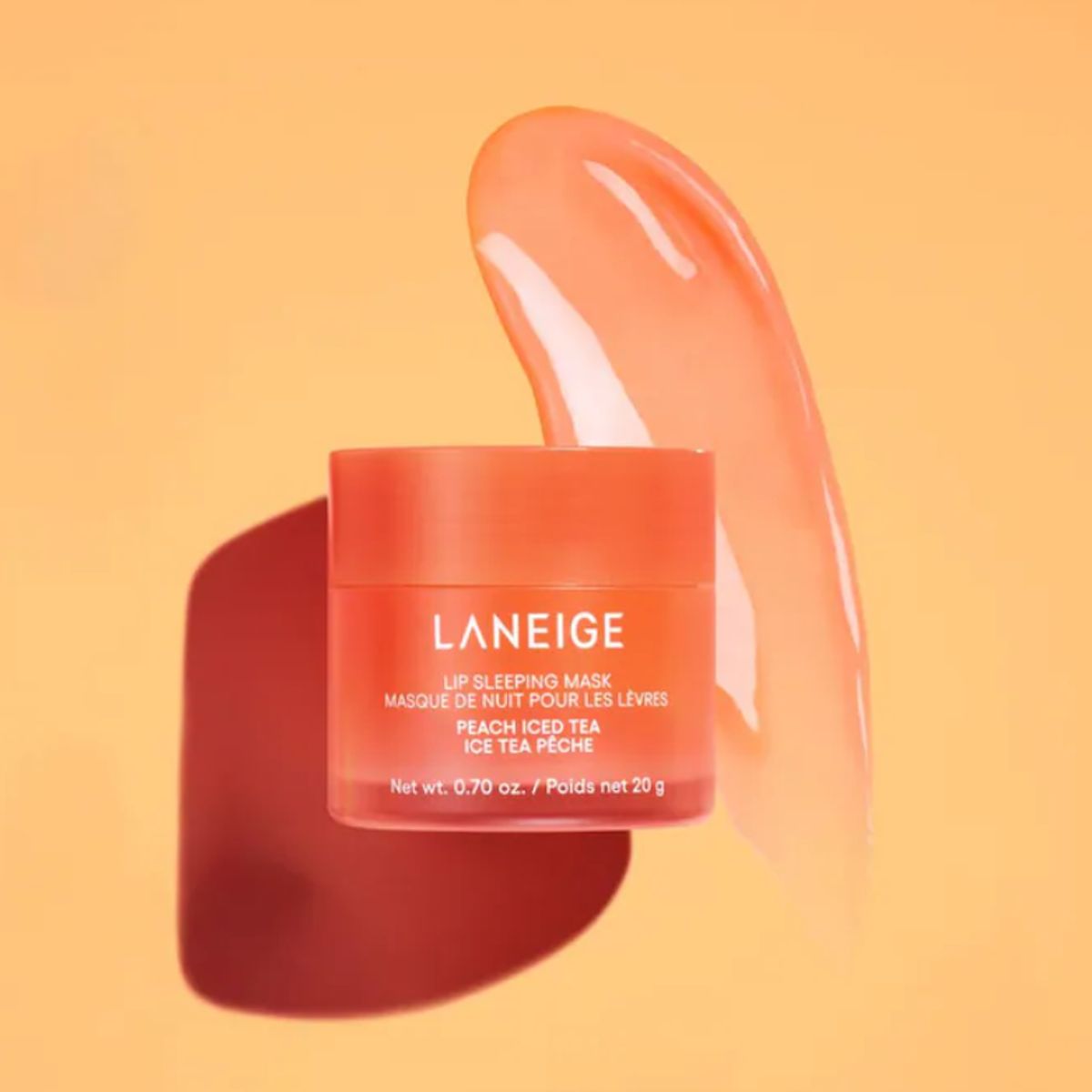 LANEIGE - Mascarilla de Labios Nocturna con Vitamina C - Peach Iced Tea Laneige