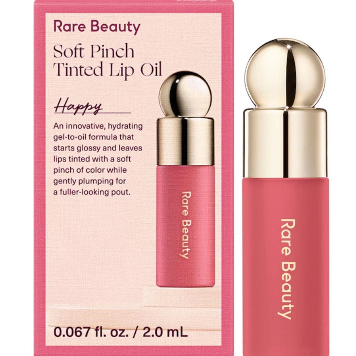 RARE BEAUTY - Mini Aceite Labial con Tinte Soft Pinch - Wonder Rare Beauty