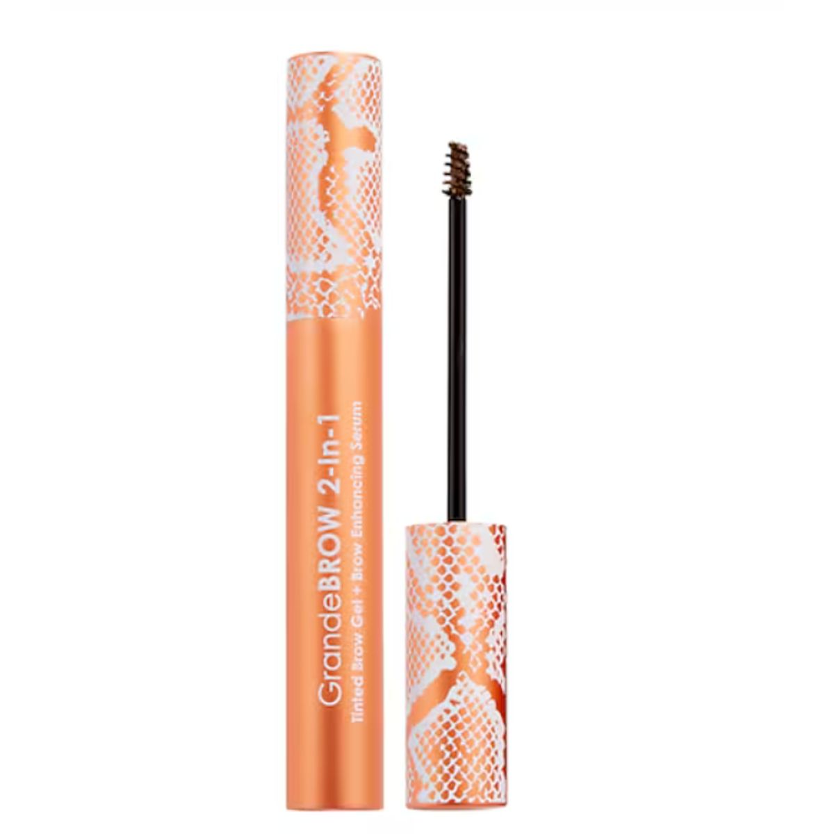 GRANDE COSMETICS - Gel Fijador + Serum Potenciador de Cejas con Tinte  - Medium 35 ml Grande Cosmetics