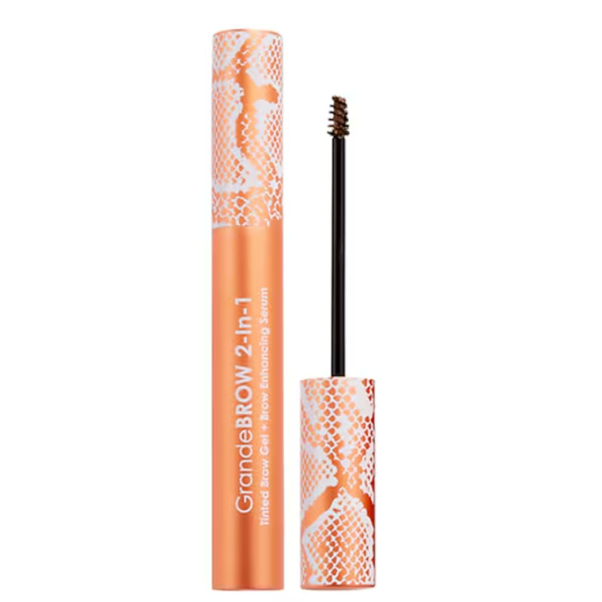 GRANDE COSMETICS - Gel Fijador + Serum Potenciador de Cejas con Tinte - Dark 35 ml Grande Cosmetics