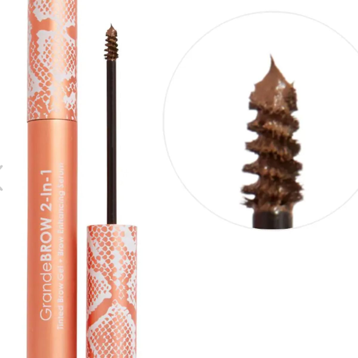 GRANDE COSMETICS - Gel Fijador + Serum Potenciador de Cejas con Tinte- Light 35 ml Grande Cosmetics