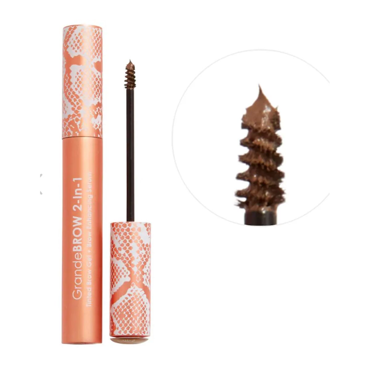 GRANDE COSMETICS - Gel Fijador + Serum Potenciador de Cejas con Tinte- Light 35 ml Grande Cosmetics