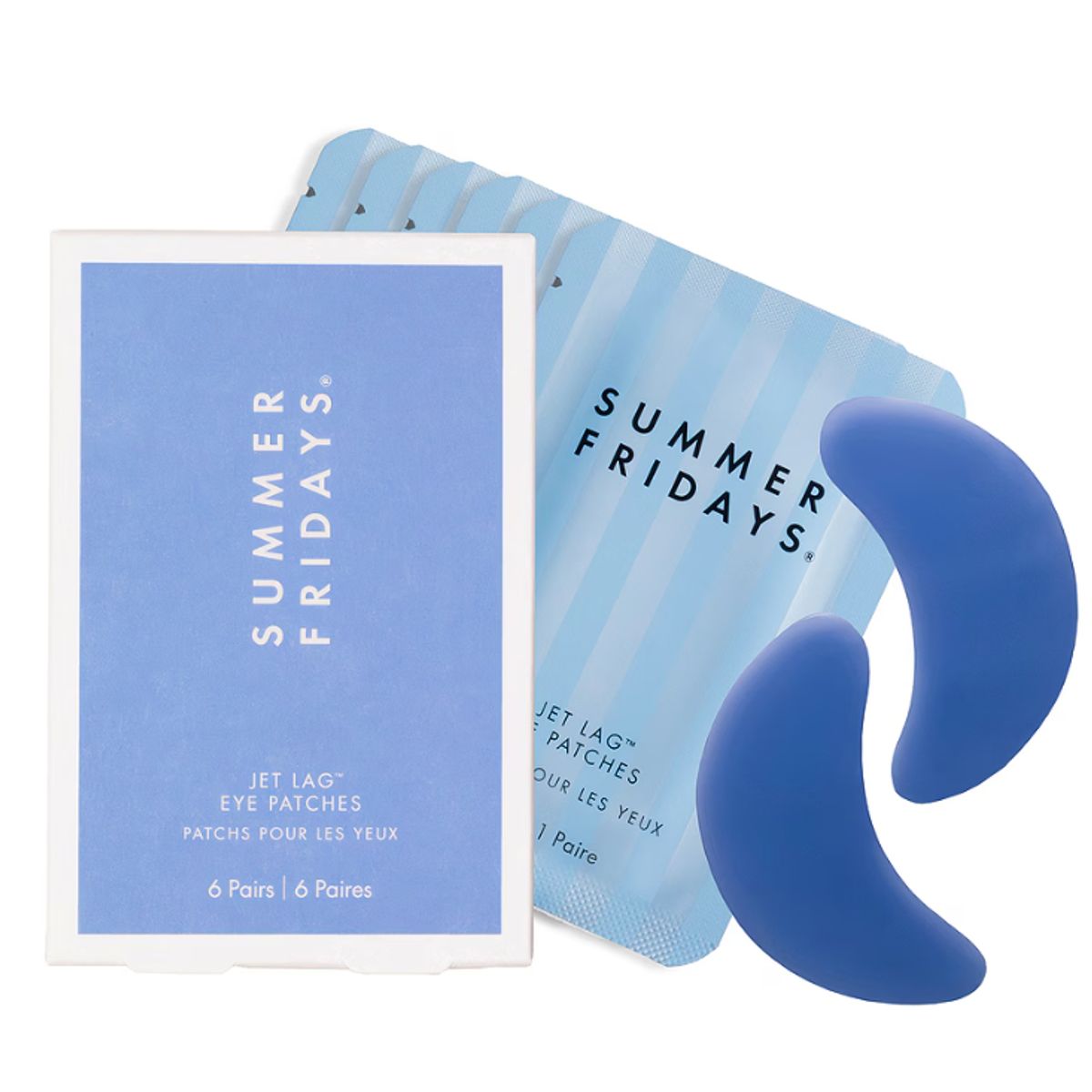 SUMMER FRIDAYS - Parches Hidratantes de Hidrogel Jet Lag 6 ml Summer Fridays