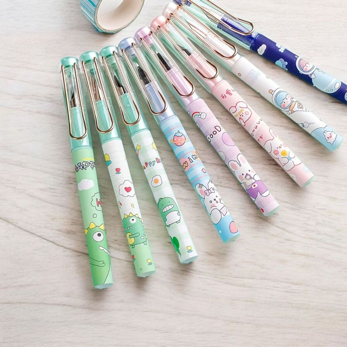 GENERICO - Set de 4 Lápiz infinito kawaii