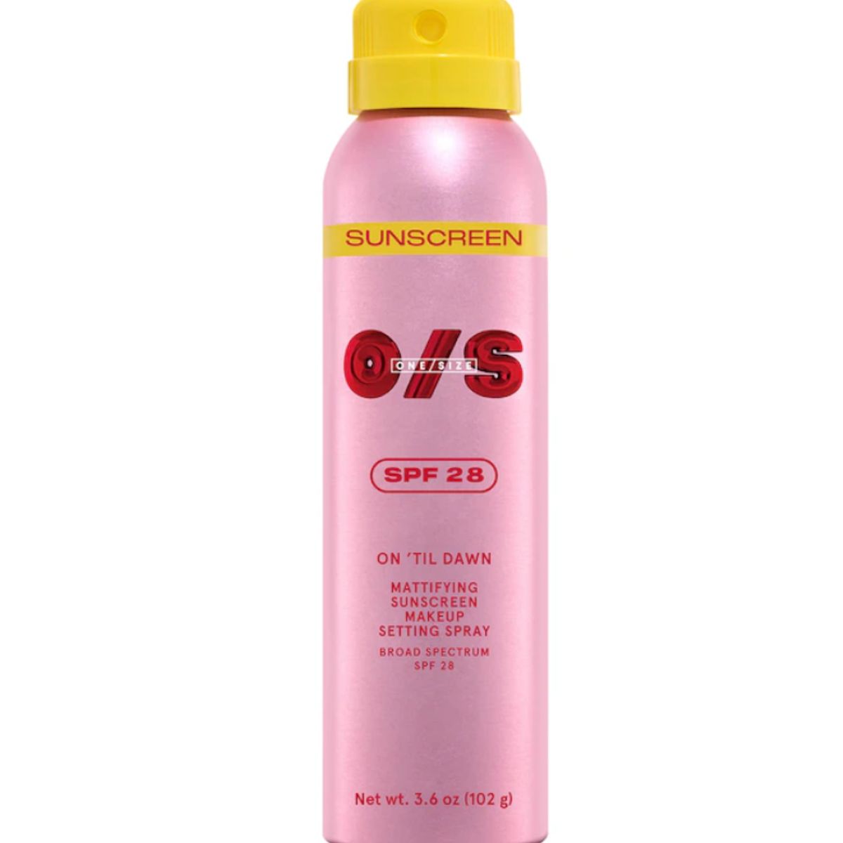 ONE SIZE BEAUTY - Spray Fijador Matificante con FPS 28 ONESIZE