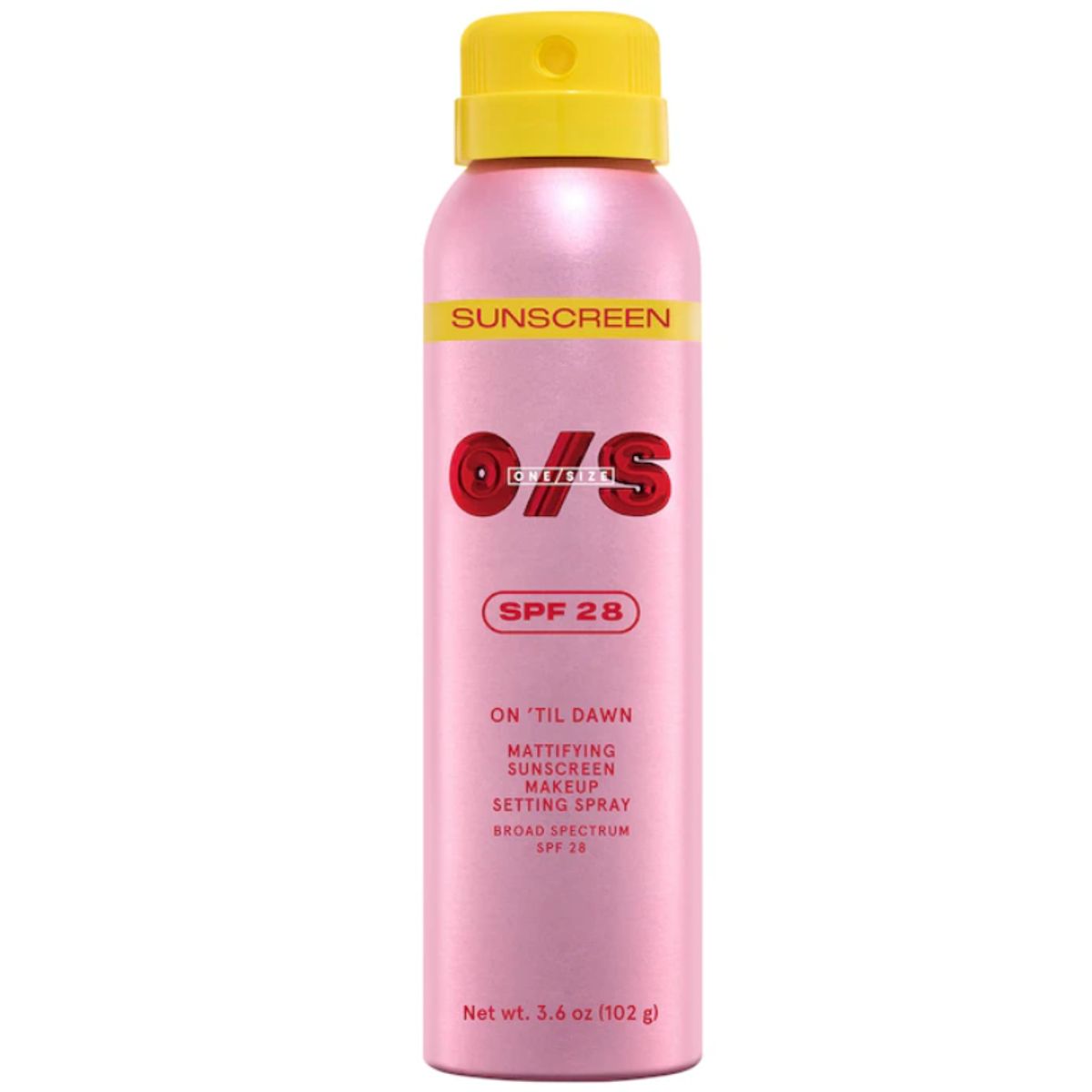ONE SIZE BEAUTY - Spray Fijador Matificante con FPS 28 ONESIZE