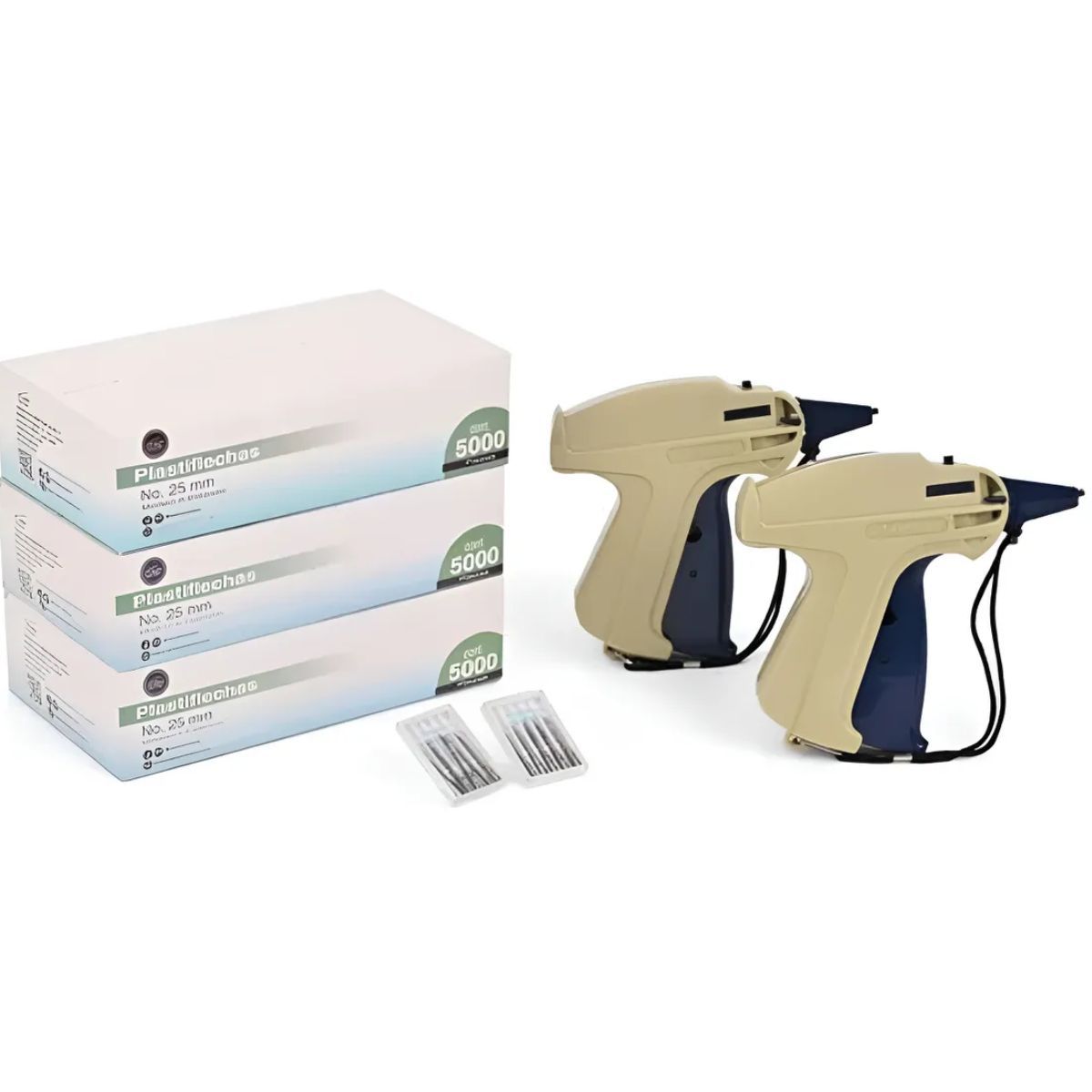 ARROW - 2 Pistola Etiquetadora de Ropa + 12 Agujas y 15000 Precintos